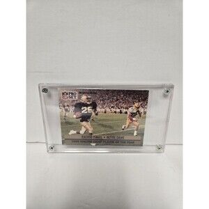 RAGHIB ISMAIL 1991 Pro Set Football Award Winners Rookie #36 Fighting Irish